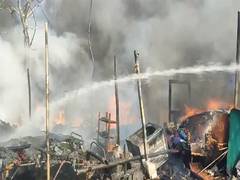 
      
      Haryana: Fire breaks out in slums in Rewari, doused after hours
      
      