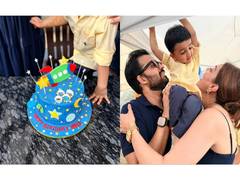 
    Kajal Aggarwal showers love on son Neil, celebrating his birthday
    