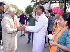 
      
      CM Bhupendra Patel flags off Lord Parshuram Shobha Yatra
      
      