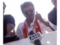 
      
      TVK chief Vijay holds massive roadshow Panchatti area to garner s
      
      