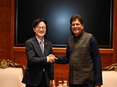 
      
      Piyush Goyal, South Korea minister discuss partnership
      
      
