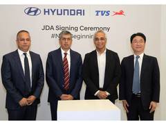 
      
      Hyundai Motor and TVS Motor Formalize Partnership 
      
      