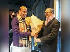 
      
      Rajnath Singh arrives in Munich for 3-day visit to boost...
      
      