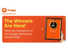 
      
      Swiggy Restaurant Awards 2026 Witness Record-Breaking 
      
      