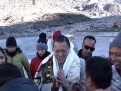 
      
      Uttarakhand CM welcomes pilgrims as Kedarnath temple gates open
      
      