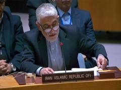 
      
      Iraian envoy to UN Iravani says, US ready to end naval blockade
      
      