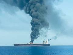 
      
      UKMTO reports IRGC gunboat attack on container ship near Oman
      
      