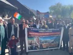 
      
      Students, civil society members hold solidarity marches in Jammu
      
      