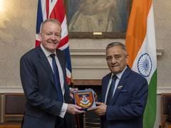 
      
      India, UK to collaboratively address global challenges
      
      