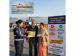 
      
      Dehradun Helicopter Operator Warns Pilgrims About Rising Chardham
      
      