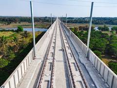 
      
      Mumbai-Ahmedabad Bullet Train project sees progress in track 
      
      