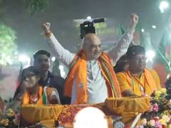 
      
      Amit Shah holds roadshow in Sonarpur Dakshin Assembly constituenc
      
      