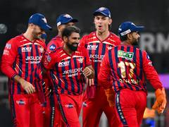 
      
      IPL: LSG speedsters shine, restrict RR to 159/6 in Lucknow
      
      