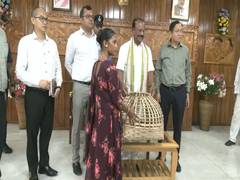 
      
      Tripura Governor distribute ducklings to SHGs
      
      