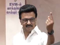
      
      Tamil Nadu CM MK Stalin, DyCM Udhayanidhi Stalin cast vote in Che
      
      