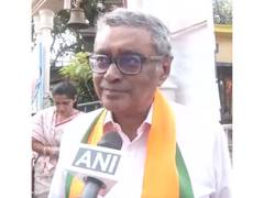 
      
      WB Polling: BJP's candidate Swapan Dasgupta targetsTMC
      
      