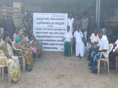 
      
      Tamil Nadu: Boer Community announce poll boycott
      
      