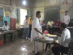 
      
      Suvendu Adhikari inspects polling booths in Nandigram
      
      
