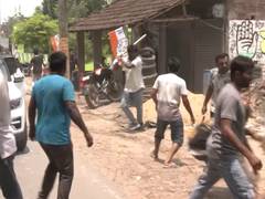 
      
      Violence in Murshidabad as TMC and Humayun Kabir supporters trade
      
      