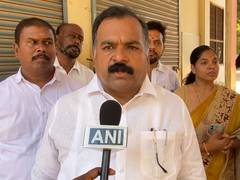 
      
      Congress MP Manickam Tagore casts vote in Tamil Nadu elections
      
      