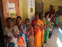 
      
      Massive voting in assembly elections, West Bengal registers 62.18
      
      