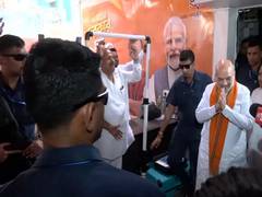 
      
      Amit Shah holds BJP meeting in Kolkata office amid Bengal polls
      
      