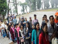 
      
      West Bengal leads with 78.77% turnout, Tamil Nadu at 70%
      
      