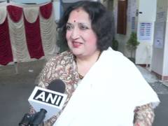 
      
      Rajinikanth's wife casts her vote at Stella Maris College
      
      