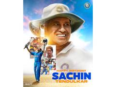 
      
      BCCI extends wishes to Sachin Tendulkar on his 53rd birthday
      
      