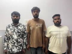 
      
      Telangana: Police arrest 3 for possession of arms
      
      