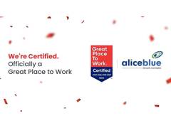 
      
      Alice Blue Earns Great Place To Work® Certification for 2026
      
      