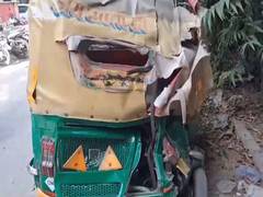 
      
      New Delhi: Speeding car rams autorickshaw
      
      