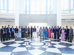 
      
      FS Misri pores over bilateral progress with India and Nepal
      
      