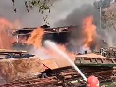 
      
      Fire in tent warehouse in Delhi’s Jyoti Nagar, blaze controlled
      
      