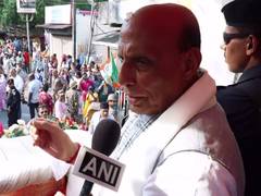 
      
      Parivartan is certain in Bengal: Rajnath Singh
      
      