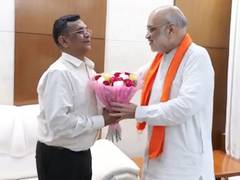 
      
      Amit Shah congratulates Gobardhan Das on NITI Aayog appointment
      
      
