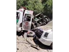 
      
      7 killed, over 20 injured after bus explodes in Colombia
      
      