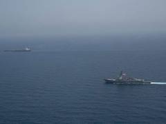 
      
      US Navy intercepts Iranian ‘shadow fleet’ ship in Arabian Sea
      
      