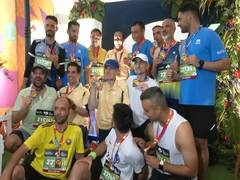 
      
      JK CM Omar Abdullah participates in TCS World 10k Bengaluru 2026
      
      