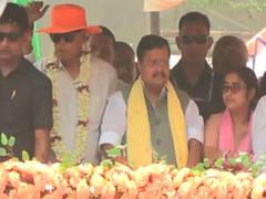 
      
      BJP National President Nitin Nabin leads grand roadshow in Nadia
      
      