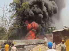 
      
      UP: Fire breaks out at MB Inter College ground in Bareilly
      
      