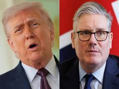 
      
      Trump, Starmer urge urgent restoration of shipping in Hormuz
      
      