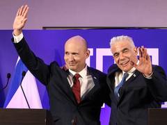 
      
      Naftali Bennett, Yair Lapid announce new party to oust Netanyahu
      
      