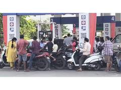 
      
      Fuel pump employee Narasimha on Andhra fuel shortage
      
      