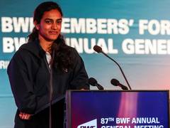 
      
      PV Sindhu gets voting role in BWF Council
      
      