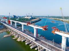 
      
      Sabarmati bridge for bullet train project progresses steadily...
      
      