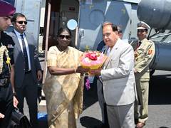 
      
      President Murmu arrives in Shimla for five-day visit
      
      