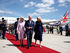
      
      King Charles arrives in DC amid trans-Atlantic tensions
      
      