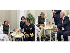 
      
      Defence Minister Rajnath Singh holds talks with Chinese,...
      
      