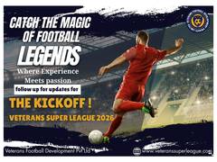 
      
      India Gets Its First-Ever Veterans Football League - VSL 2026 
      
      